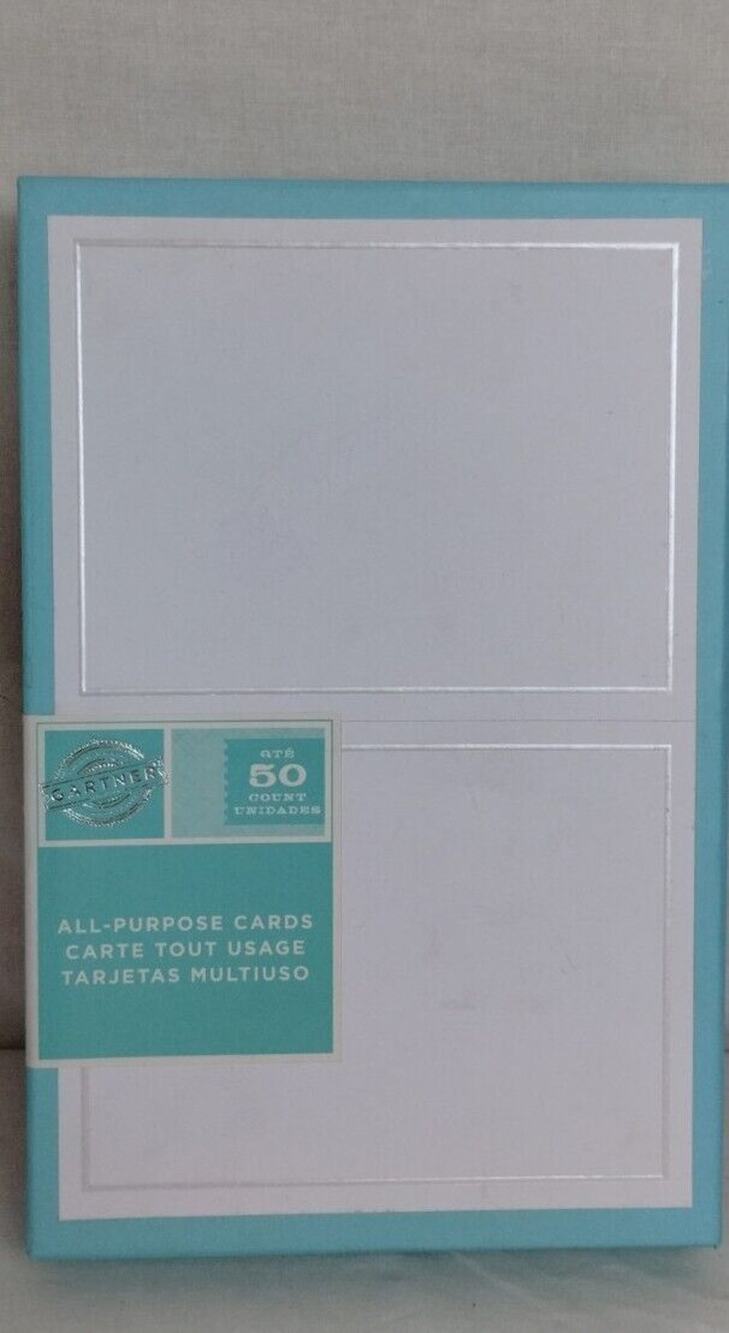 Gartner Studio 49 Count All-Purpose Cards Envelopes - 5.5" x 4.25" - Not Bifold